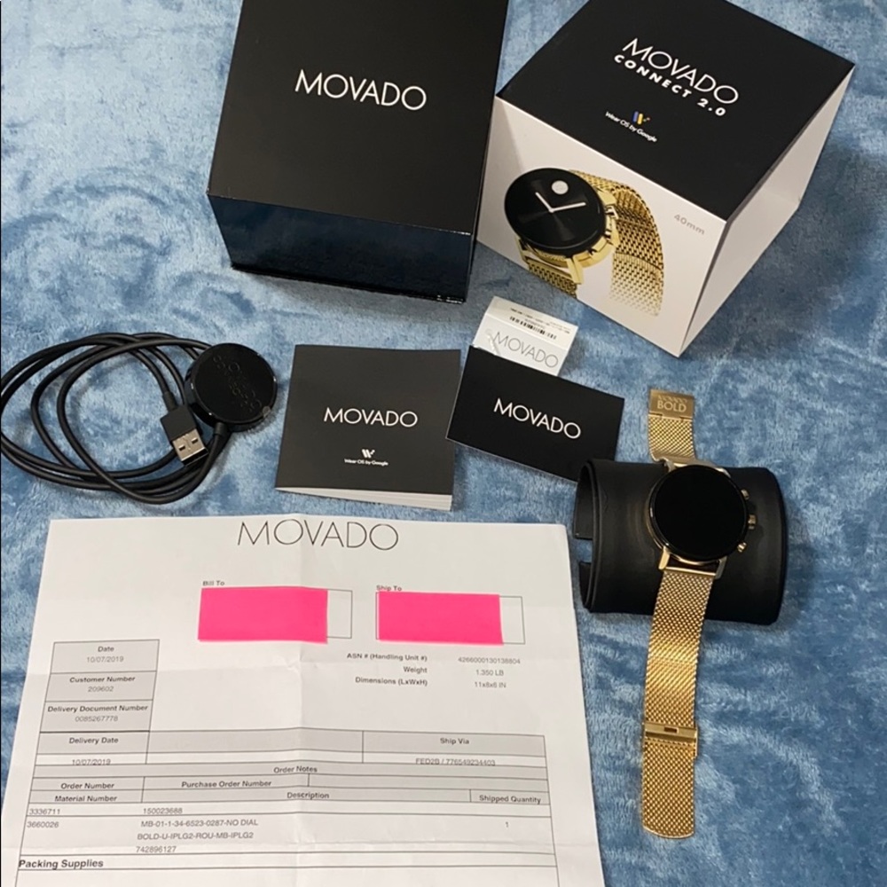 Movado smartwatch connect 2.0